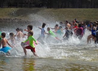 Polar Ice Plunge for PACA fundraiser in Page County