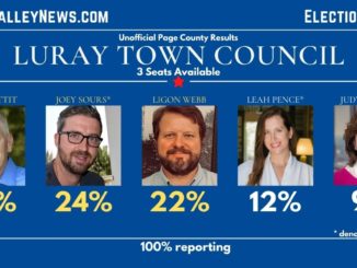 Luray Council Results 100
