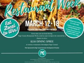 2023 Page County Restaurant Week ad