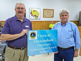 Town of Shenandoah Community Enhancement Award for February 2023