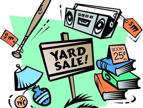 Yard Sale cartoon