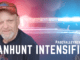 PageValleyNews.com manhunt intensifies News-style graphic: Manhunt intensifies with a picture of Timothy T. Comer and police lights behind him.