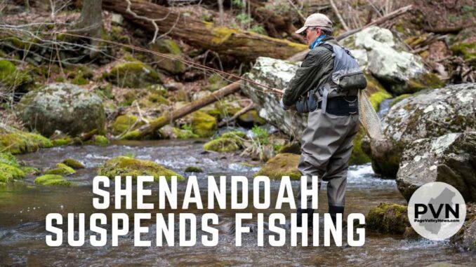 Shenandoah National Park Suspends Fishing due to drought