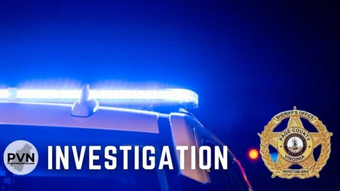 Page County Sheriff's Office Investigation