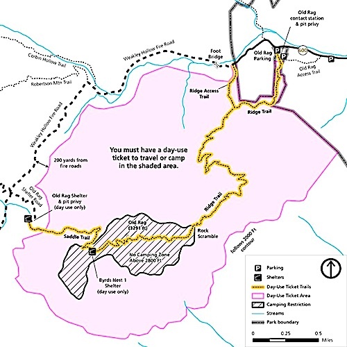 SNP_Old Rag ticket map