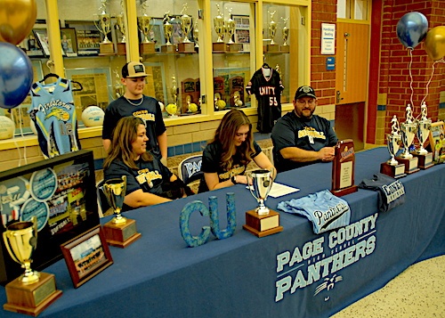 Arianna Roudabush signs with Coker University to play Division II collegiate softball