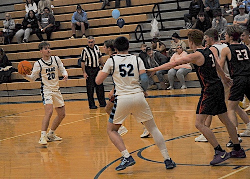 Page County High School boys basketball