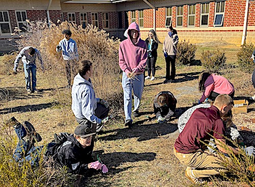 Dave Ponn Memorial Garden revitalized at Luray High School