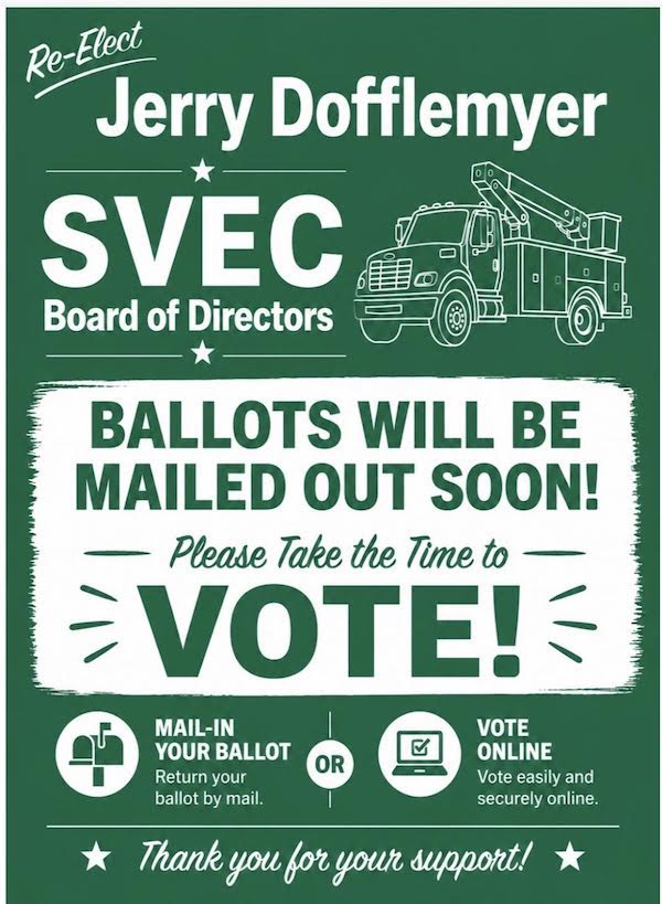 The Town of stanley presents… AD_JerryDofflemyer_SVEC_June2026
