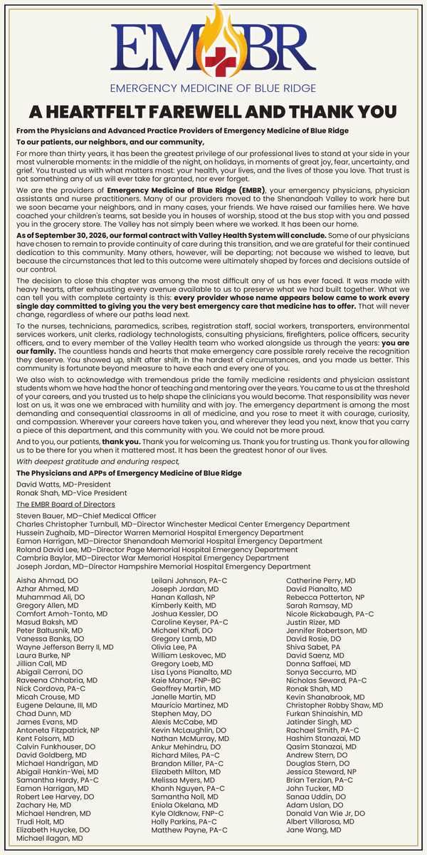 Emergency Medicine of Blue Ridge